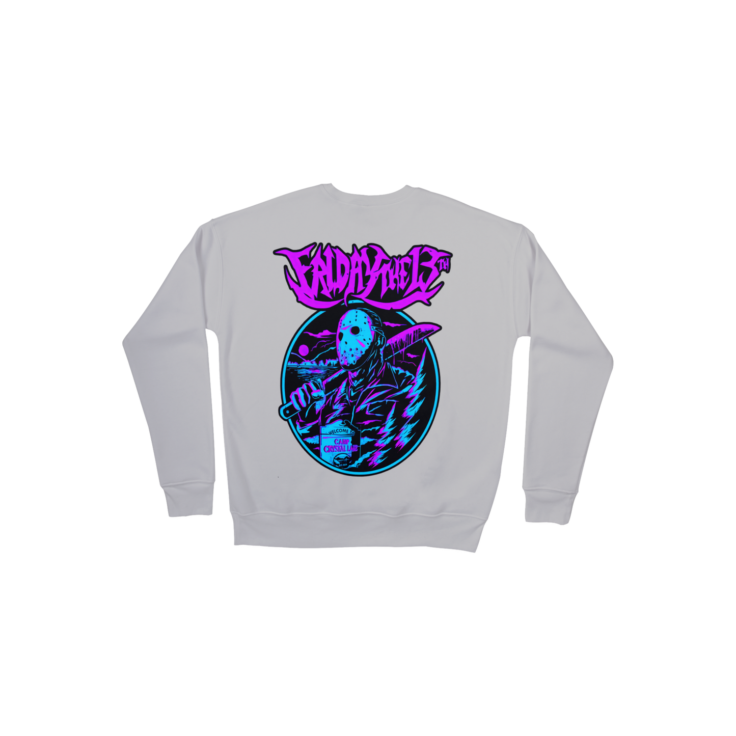 Friday the 13th Retro Graphic Sweatshirt – Neon Horror