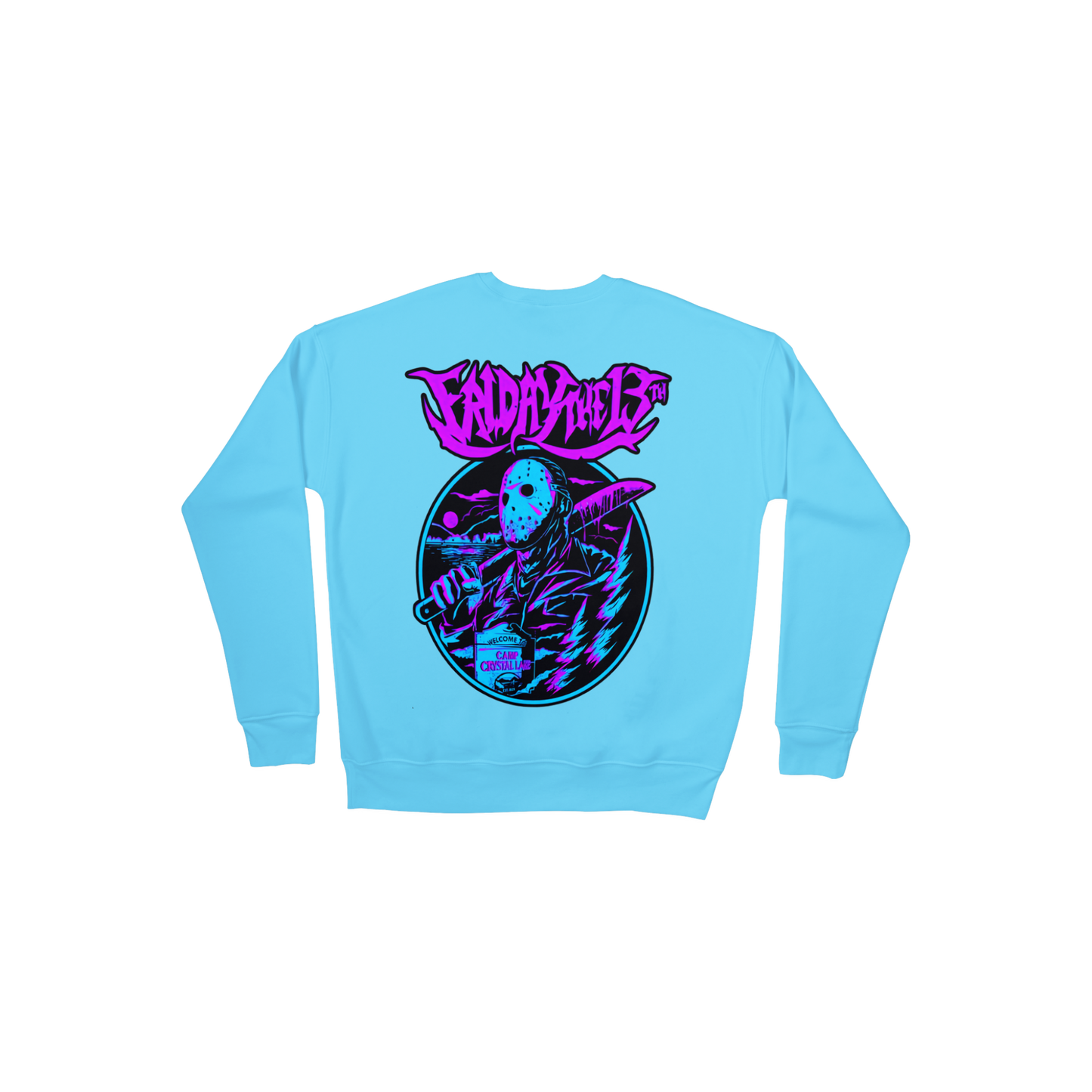 Friday the 13th Retro Graphic Sweatshirt – Neon Horror