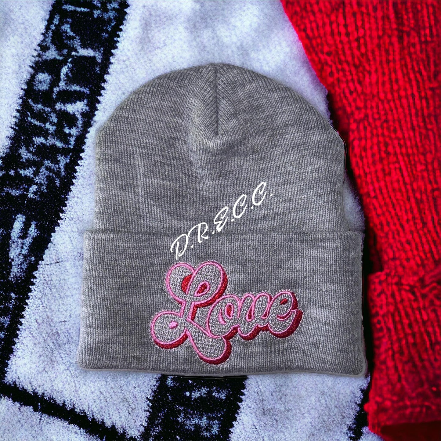 3D LOVE BEANIE