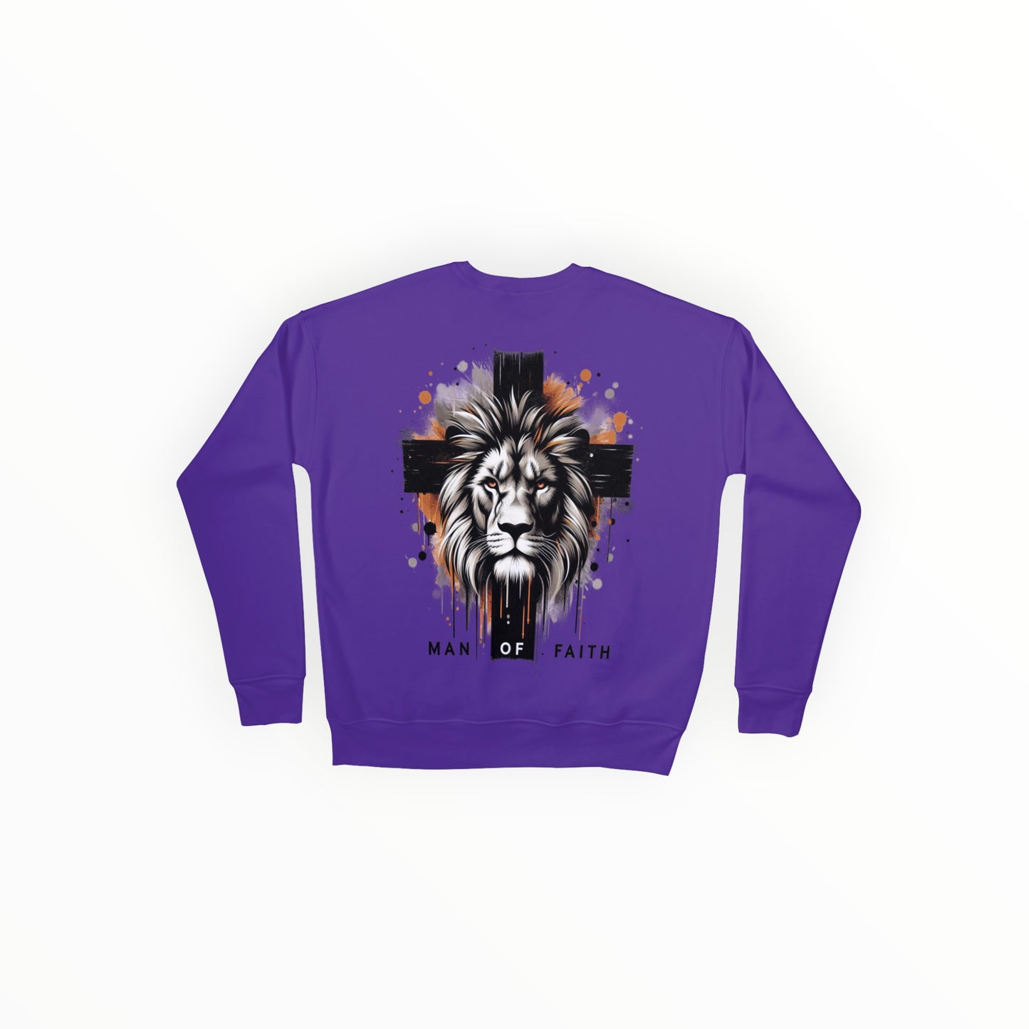 Man of Faith Lion Sweatshirt – Bold Expression of Faith