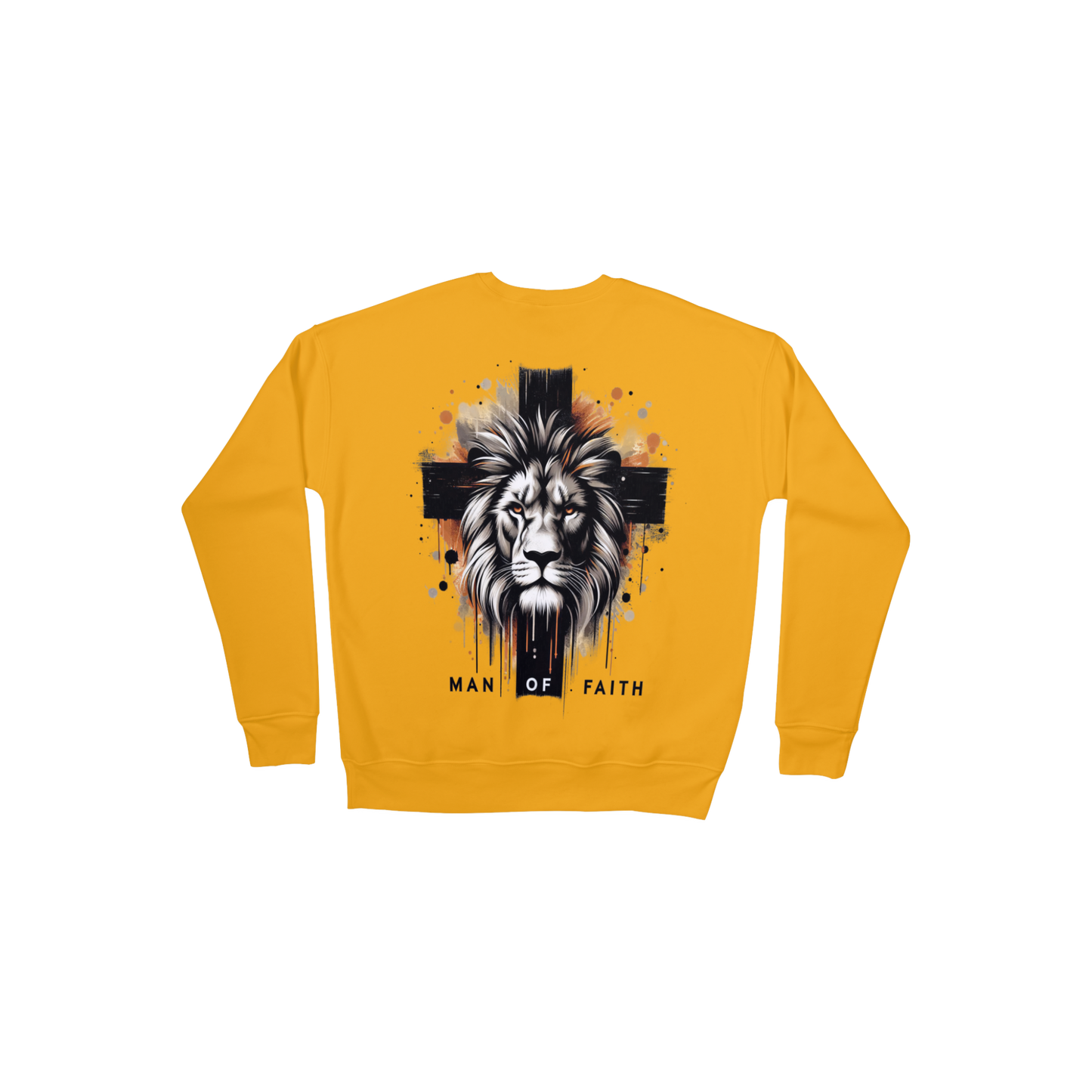 Man of Faith Lion Sweatshirt – Bold Expression of Faith