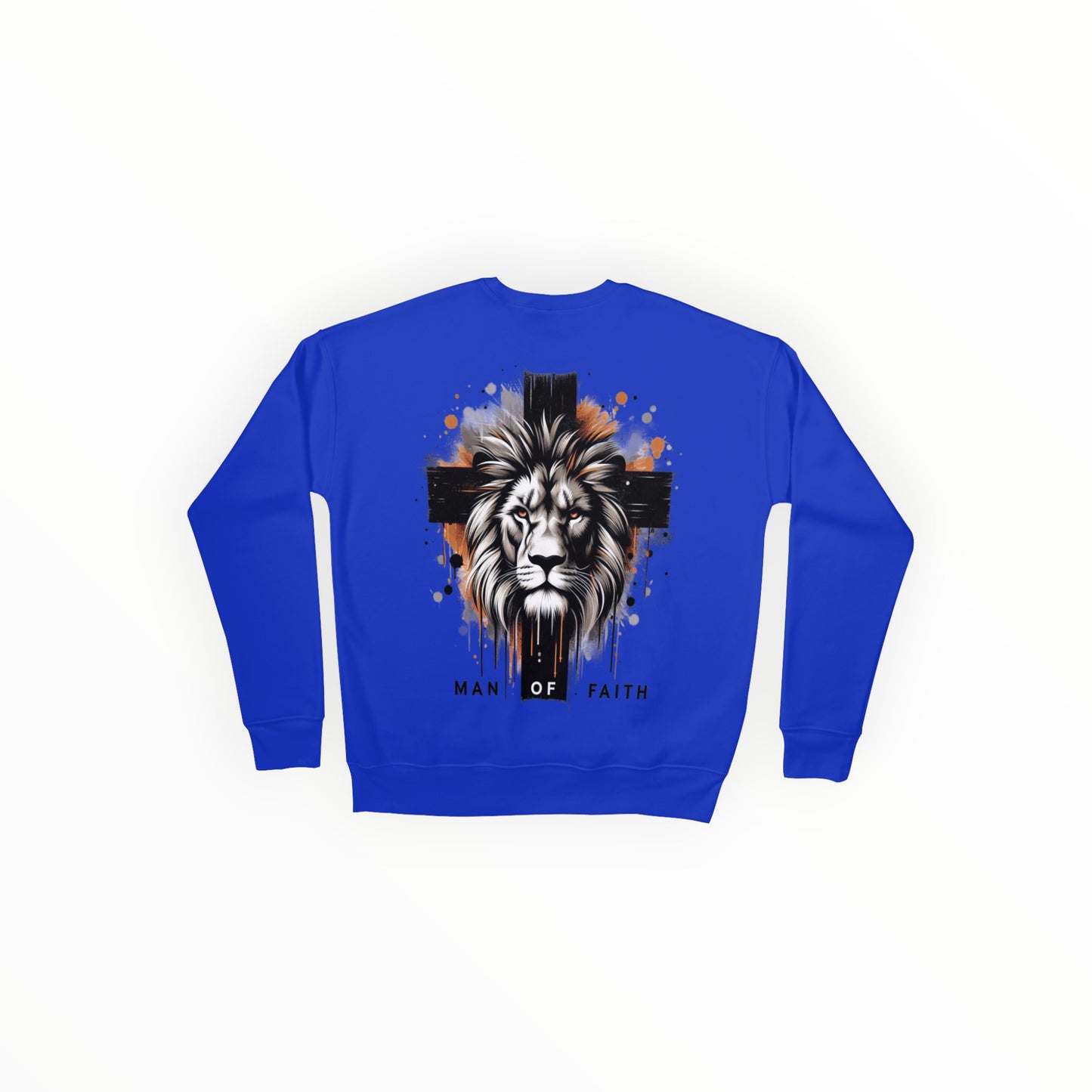 Man of Faith Lion Sweatshirt – Bold Expression of Faith