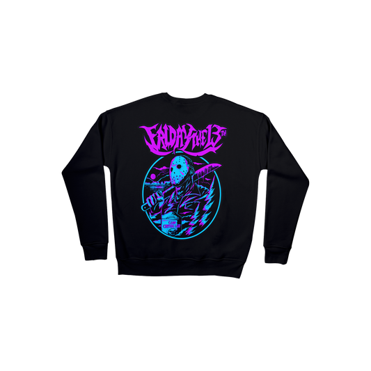 Friday the 13th Retro Graphic Sweatshirt –  Neon Horror