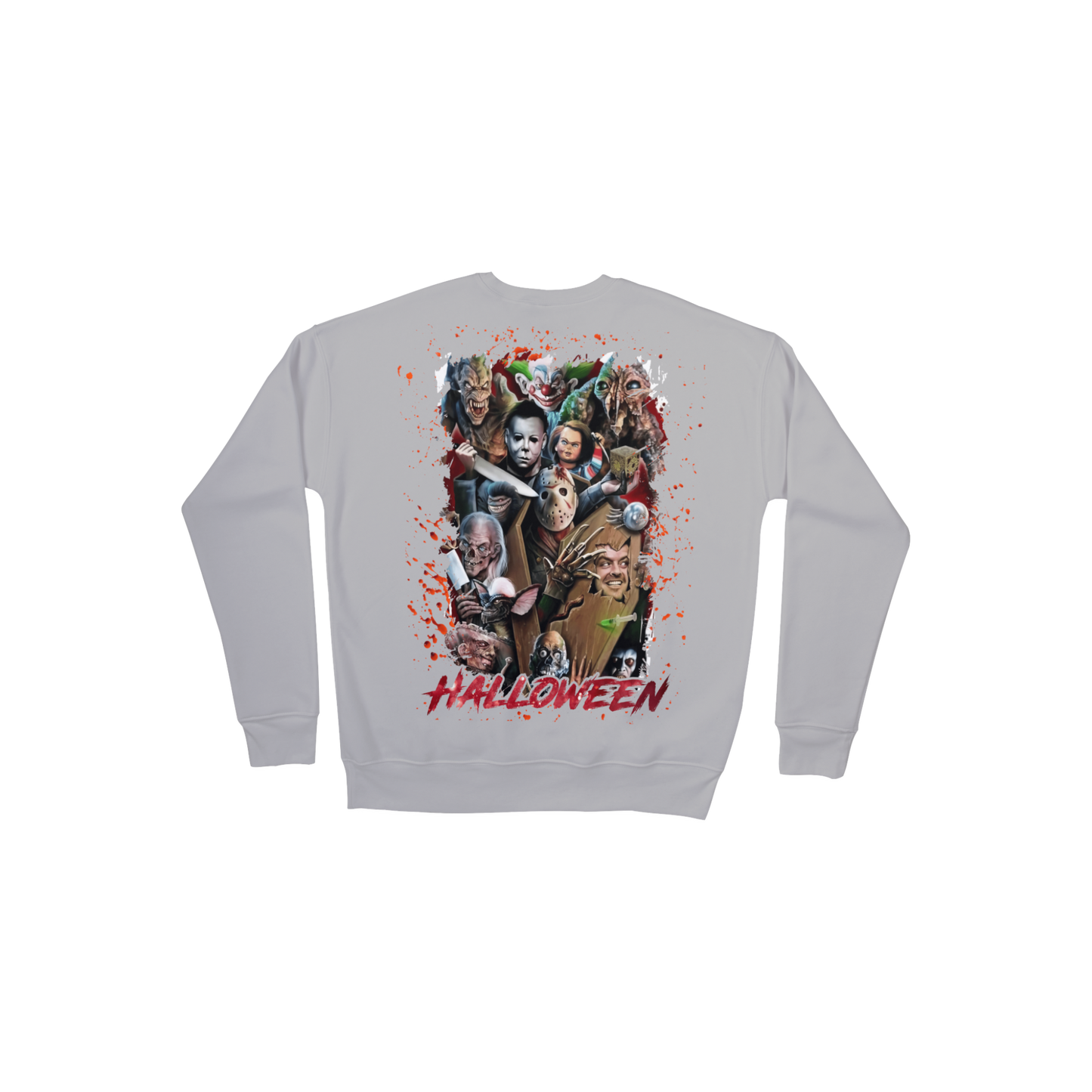 Horror Icons Halloween Sweatshirt – Ultimate Villains Edition