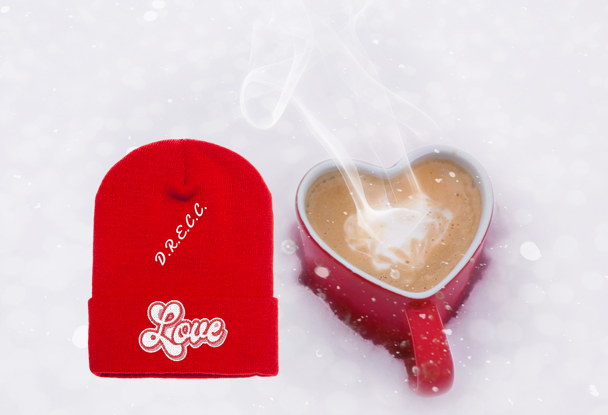 3D LOVE BEANIE